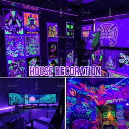 UV LED Light Strip Flexible LED Strip Light Ultraviolet 395-405nm Black Light 2835 SMD UV Lamp DC 5V LED Ribbon For Glow Party