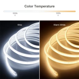 35M 20M Set COB LED Silicone Tube Strip Light EU 220V Standard Waterproof High Lumen For Outdoor Villa Garden Swimming Pool Yard
