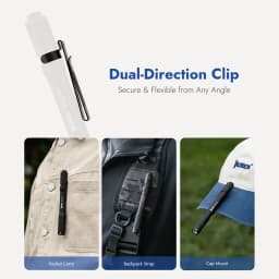 WUBEN PL01 Pen Light Rechargeable Flashlight 650Lumens Portable EDC Waterproof Pocket Penlight For Outdoor Emergency Lighting