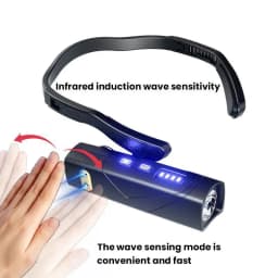 2025 New Multifunctional Outdoor Flashlight Ultra Light Ear Strap Headlamp Rechargeable Waterproof Camping Hiking Fishing Torch