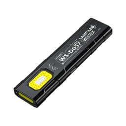 LED Keychain Flashlight Rechargeable 550LM Portable Mini Torch Pocket Lantern Flood Work Light With Magnet For Emergency
