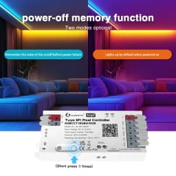 GLEDOPTO Tuya Smart Wifi SPI LED Controller for WS2811 TM1814B TM1934A SK6812 WS2801 WS2805 UCS2904B Digital Pixel Strip Light