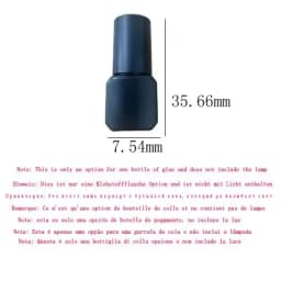 Suitable for all tweezers eyelash grafting lamp eyelash grafting beauty manicure UV glue quick curing lamp 1/2 bottle glue 
