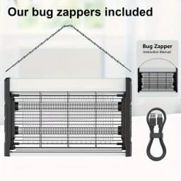 USB Mosquito Killer Lamp, UV Insect Trap for Home, Hotel, Restaurant, Indoor Outdoor Fly Catcher, Electric Bug Zapper 2W-10W