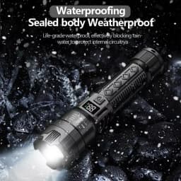 50000000LM Super Bright LED Flashlight Most Powerful Rechargeable Portable Lamp Waterproof Outdoor Light Fishing Camping Lantern