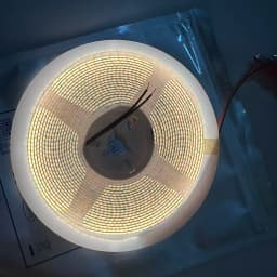 Super Thin 3MM COB LED Strip Light for Home Room Decor 400LEDs/m Flexible Tape Light Warm Cold White Ra90
