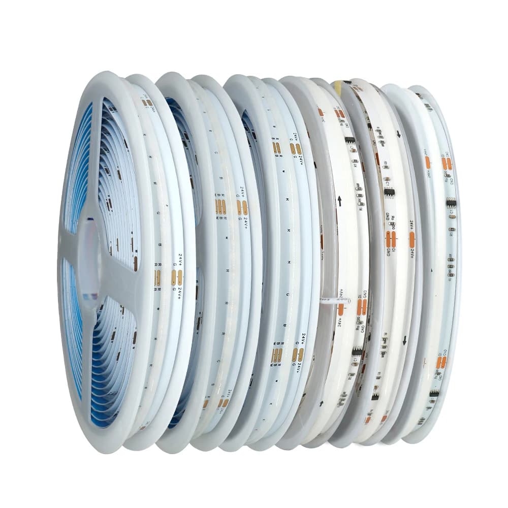 DC24V COB LED Strip Light WS2814 784Leds/m Addressable IC RGBW RGBNW RGBWW Flexible Dream Colors FOB COB Tape RA90