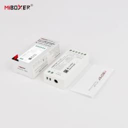 Miboxer MLZ5 DC12-48V 5in1 Controller Matter Over WiFi+2.4GHz Tuya APP WIFI Control Single/Double Color RGB RGBW RGBCCT Strip