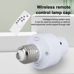 Infrared Smart Convertible LED Lampholder E27 AC85-265V With IR Remote Control Lazy People Must Have Convenience
