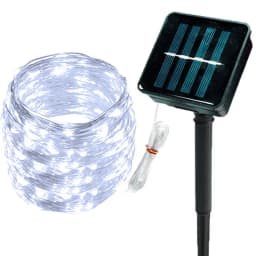 Solar LED Fairy String Lights Outdoor Waterproof 7m/12m/22m/32m 8 Modes Street Garland for Party Wedding Christmas Decoration