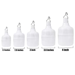 Outdoor USB Rechargeable LED Portable Lantern Night Lights Lamp Bulbs High Brightness Emergency Light Hook Up Camping Fishing