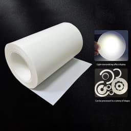 LGT125J 0.125mm LED Light Diffusion Film LCD Backlight PET Film Suitable For Conventional Backlight Lamps Light Boxes