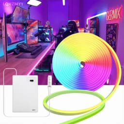 1 Roll of Color-Changing Rgb Led Light Strip with Battery Box (Battery Not Included), Led Neon Light, with a Simple Three-Button Control Switch for Switching Light Color Modes, Suitable for Cars, Motorcycles, Tv, Computer Games, Stage, Music Parties, Christmas, and House Decoration