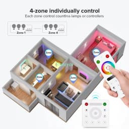SPI Pixels LED Strip Bluetooth Music Controller SP636E SP637E SP638E SP639E SP63AE RB1 RB3 RC3 WS2811 WS2812B WS2815 IC Control