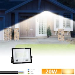 Led Flood Light IP66 Waterproof 100W 200W Outdoor Floodlight Spotlight LED Reflector Street Lamp Wall Flood Lights