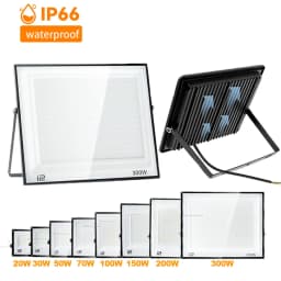 Led Flood Light IP66 Waterproof 100W 200W Outdoor Floodlight Spotlight LED Reflector Street Lamp Wall Flood Lights