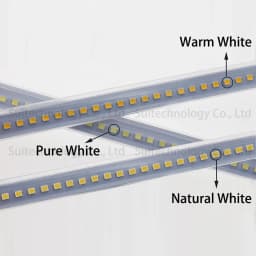 5Pcs AC220V LED Tube LED Light Bar Strip 20-60CM SMD2835 Rigid Strip Energy Saving For Counter Light Showcase Light Source