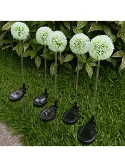 1PC/2PC 1 Head/3 Head Solar LED Dandelion Outdoor Ground Mounted Light, Suitable for Courtyard, Garden, and Landscape Decoration