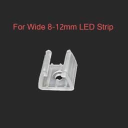 LED Strip Lights Connector LED Cable Organizer Clip Cable Management For W5-20mm Neon Led Tape 110V 220V 24V Wire Manager Holder