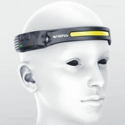 SMILING SHARK COB Headlamp Powerful Induction LED Sensor Head Torch USB Charging Battery Flashlight for Fishing Outdoor Riding