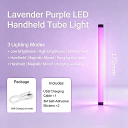 Colorful LED Night Lamps RGB Atmosphere Fill Light Rechargeable Bedroom Photography Lighting Room Decor Luz De Preenchimento New