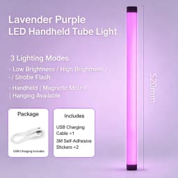 Colorful LED Night Lamps RGB Atmosphere Fill Light Rechargeable Bedroom Photography Lighting Room Decor Luz De Preenchimento New