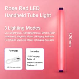 Colorful LED Night Lamps RGB Atmosphere Fill Light Rechargeable Bedroom Photography Lighting Room Decor Luz De Preenchimento New