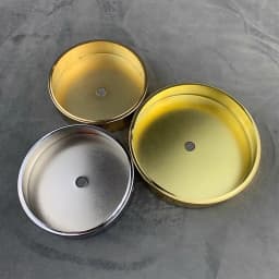 Table Lamp Base Floor Light Foot Plate Gold Chrome Thickened Circular Folded Edge Plate Lamp Accessories