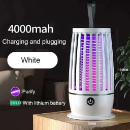 Newest Mosquito Killer Lamp Mute Insect Repellent Radiationless Electric Insect Trap Usb Charging Mosquito Killer Outdoor Trap