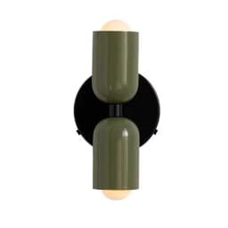 Nordic Colorful LED Wall Lamps Modern Minimalist Cream Double Head Lights For Living Room Bedroom Bedside Indoor Decor Fixtures