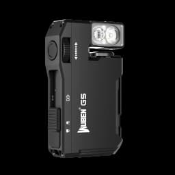 WUBEN G5 EDC Flashlight 400Lumens RGB&White Type-C Rechargeable Pocket-Sized Brilliance Keychain Light Bulit-in Battery