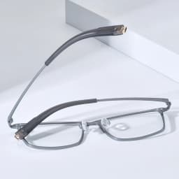 FONEX Titanium Glasses Frame Men Square Magnet Clip Eyeglasses with 3D & Night Vision & Polarized Lens Japanese Eyewear 85760