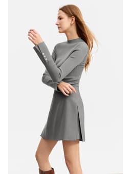 AMII Minimalist Casual Shorts Skirts Women High Waist 2026 Autumn New Fashion Commuter Straight A-Line Skirt 12343035