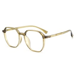 BCLEAR 2024 TR90 Eyeglasses Frame Men Women Retro Prescription Myopia Optical Lenses Simple Fashion Polygon Frame Light Comfort