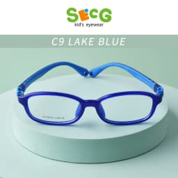 SECG Children Myopia Glasses Frame Boys And Girls Farsightedness Amblyopia Strabismus Primary School Children Silicone Glasses