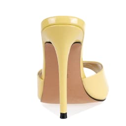 Sexy Women's Slippers High Heels Mules Summer Party Shoes 2026 Outdoor Designer Peep toe Slides Black Pink White Large Size 45