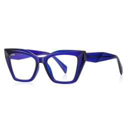 VICKY Fashion Personalized Glasses Anti-blue Light Cat Eye Reading Glasses Can Be Customized Prescription Ladies Eyeglasses 2167