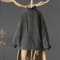 High Quality Cotton Quilted Coats Women New 2024 Autumn Winter Vintage Style Floral Print Female Thick Padded Jackets M078
