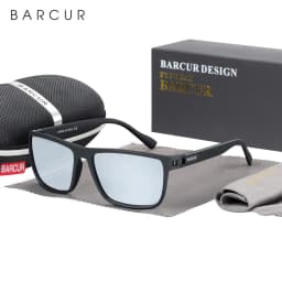 BARCUR Sports Sunglasses for Men Polarized FishingTravel TR90 Light Weight Sun Glasses Women Eyewear Accessory Oculos
