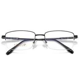 VKYEE Pure Titanium Business Men's Half-rim Glasses Fashion Simple Design Anti-blue Light Glasses Can Be Customized Prescription