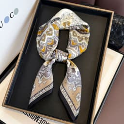 100% Natural Silk Scarf Women Foulard Female Shawl Wrap Elegant High Quality Square Neckerchief for Lady Hijab Bandana Scarves