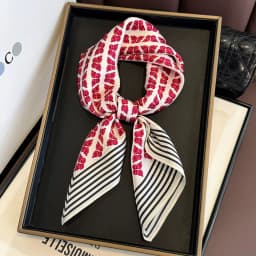 100% Natural Silk Scarf Women Foulard Female Shawl Wrap Elegant High Quality Square Neckerchief for Lady Hijab Bandana Scarves