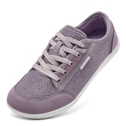 HOBIBEAR Unisex Barefoot Shoes Wide Toe Minimalist Zero Drop Walking Sneakers Lace-Up Outdoor Lightweight Casual Shoes