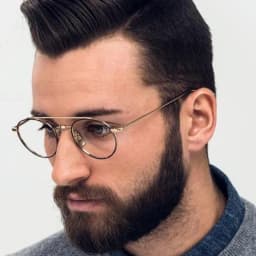 Double-beam Round Pure Titanium Glasses Frame TBX101 Men Women Aviator Brand Eyeglasses New York Design Circle Pilot Spectacles