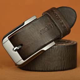 Belt men's genuine leather, genuine cowhide, handmade needle buckle, plant tanned top layer cowhidebelt, casual retro denim