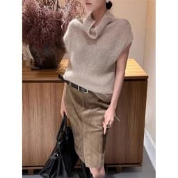 New Fashion Split Spring Autumn Skirt Wome High Waist Slim Straight Retro Tube Skirts Casual Party Jupe Solid Color