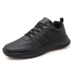 Couple causal Chef Shoes four Season new Lightweight Soft Sole Comfort Oil proof Men and Women's Chef Business Work Leather Shoe