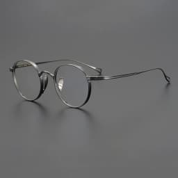Vintage Pure Titanium Reading Glasses Men Ultra Light Anti Blue Light Prescription Glasses Frames Women Myopia Hyperopia Eyewear