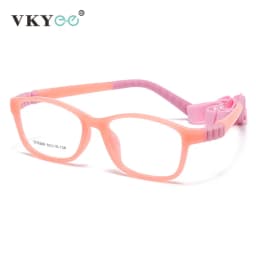 VICKY Fashionable Detachable Frames Anti-Blue Light Glasses TR90 Children's Frames Customizable Prescription D18288