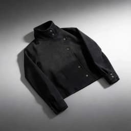 Y2k Harajuku Uniform Jacket Black Distressed Wash Buttons Fencing Denim Jacket Gothic Casual Streetwear Unisex Oversize Clothing